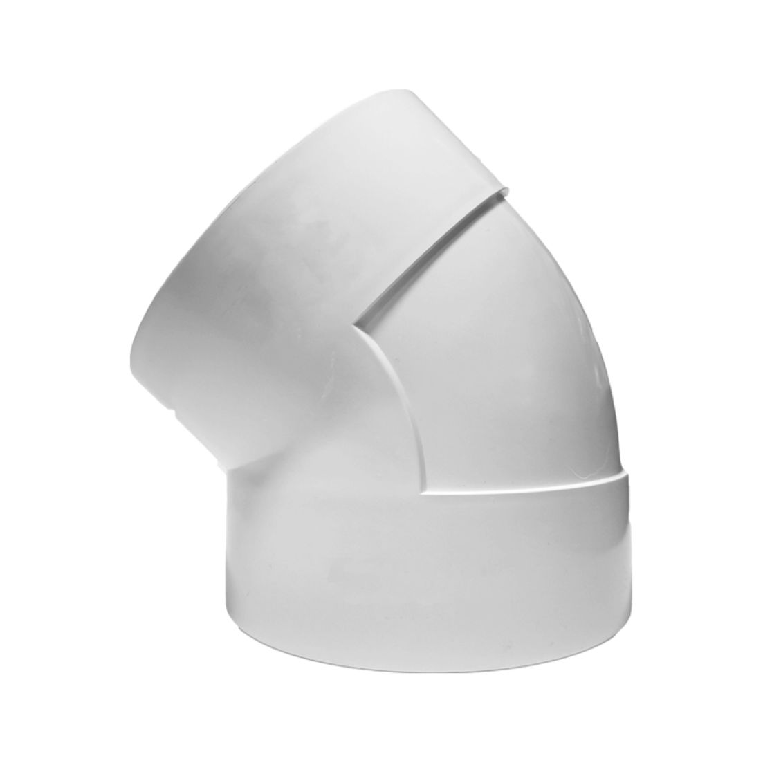 Codo 45° grados PVC