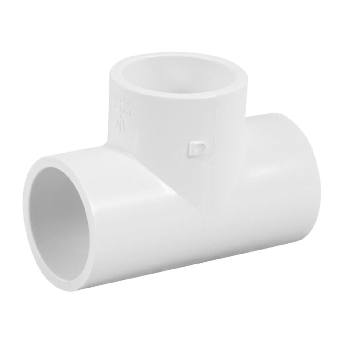 Conexión T de PVC